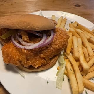 Sticky Bbq Chicken Sandwich