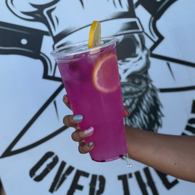 Flavored lemonade.