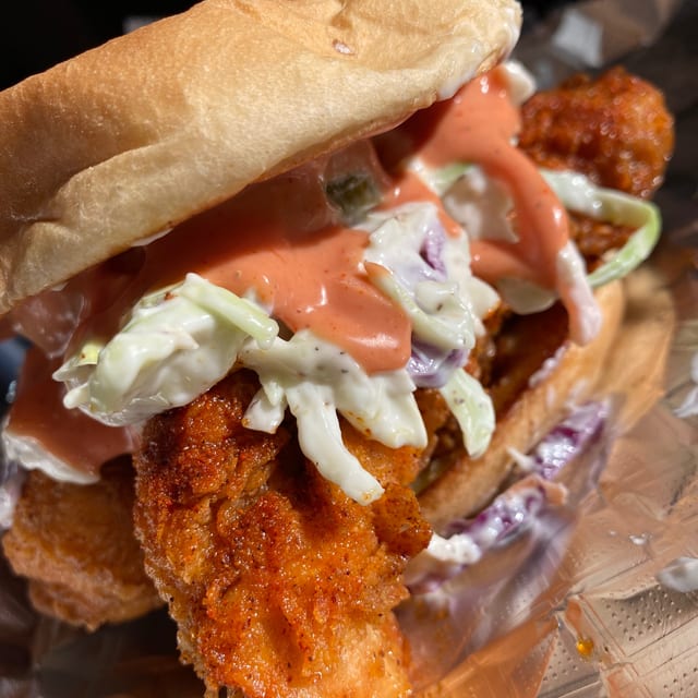 Hot Chicken Sandwich.