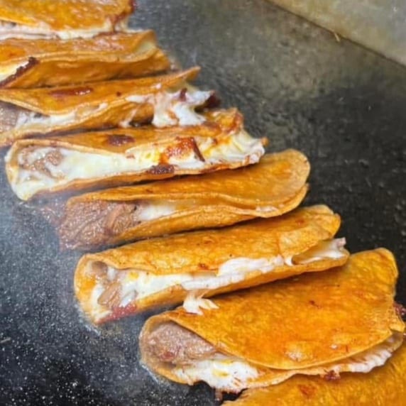 Mini Birria Tacos.